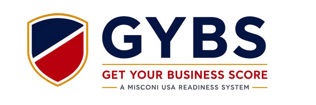 GYBS — Get Your Business Score — A Misconi USA Readiness System