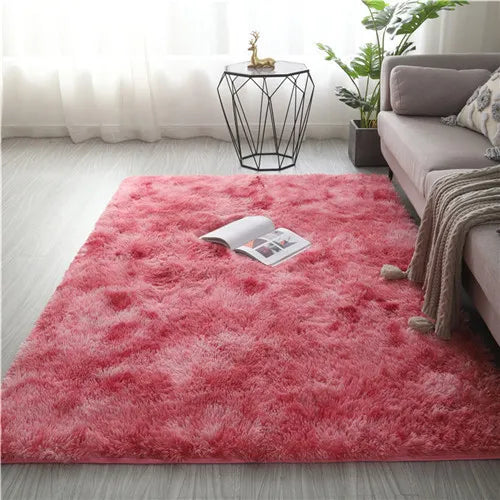 Ultra Soft Shaggy Rugs Fluffy Carpet for Room Non-Slip Modern Plush Area Rugs Rectangular Home Decor Shag Rug Living Room Carpet