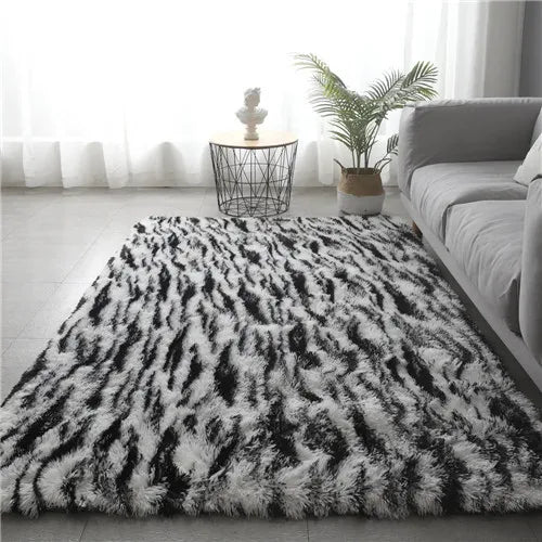 Ultra Soft Shaggy Rugs Fluffy Carpet for Room Non-Slip Modern Plush Area Rugs Rectangular Home Decor Shag Rug Living Room Carpet