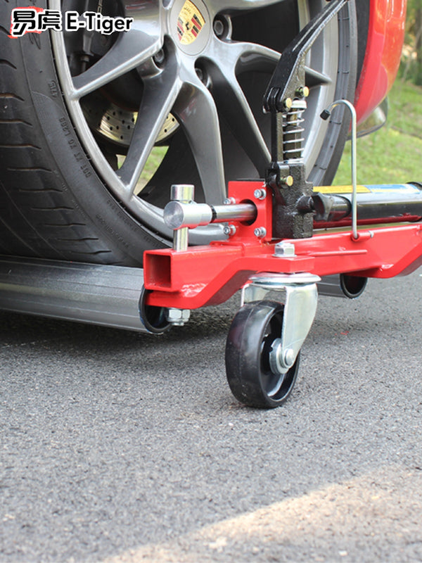 Manual Hydraulic Transfer Vehicle Community Property Car Moving Device Fire Rescue Car Moving Vehicle Training Wheel Shift Rack