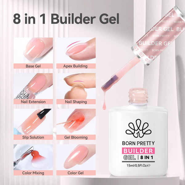 BORN PRETTY 15ml Tuberose Auroras Cat Magnetic Gel Nail Polish Gold Glitter Shine Soak Off UV Gel Nail Art Varnish NailSupplies