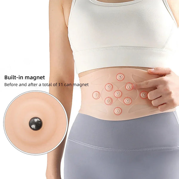1Pc Magnetic Therapy Waist Supporter Silicone Gel Arthritis Pressure Corrector Massage Pain Relief Belt