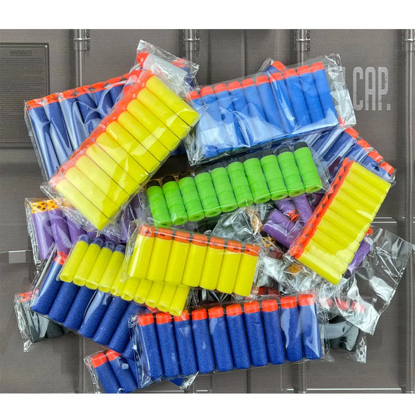 Outdoor Sports Soft Bullet Toy Gun AK47 98k EVA Sponge Soft Bullets M416 5cm 6cm CS Game Toy Accessories QG576