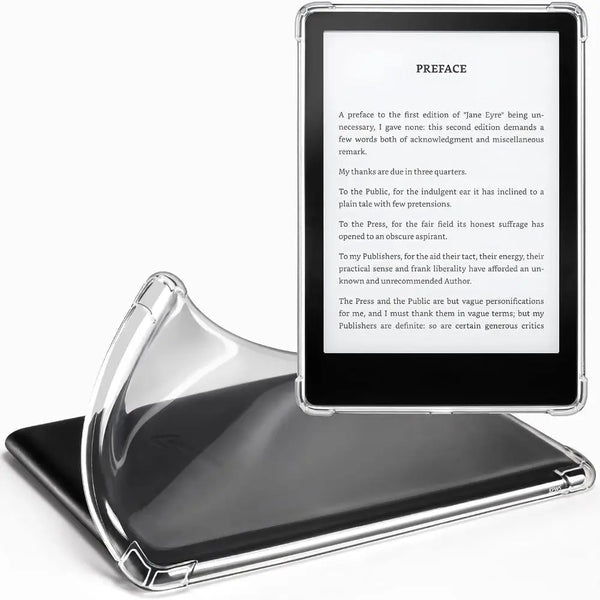 Professional Kindle Paperwhite 1/2/3/4/5 Protective Shell TPU Silicone Back Cover E-book Reader Case 11th Generation 2024