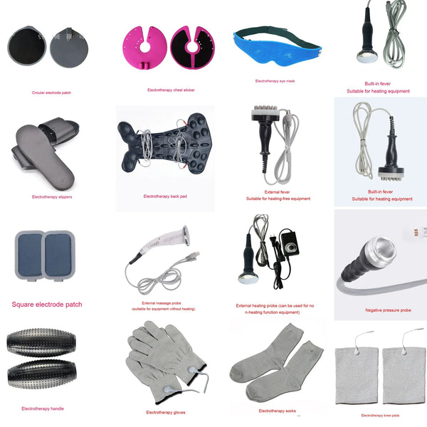 Physiotherapy bioelectricity human personal body control DDS massager gloves Meridian Health instrument electrotherapy glove