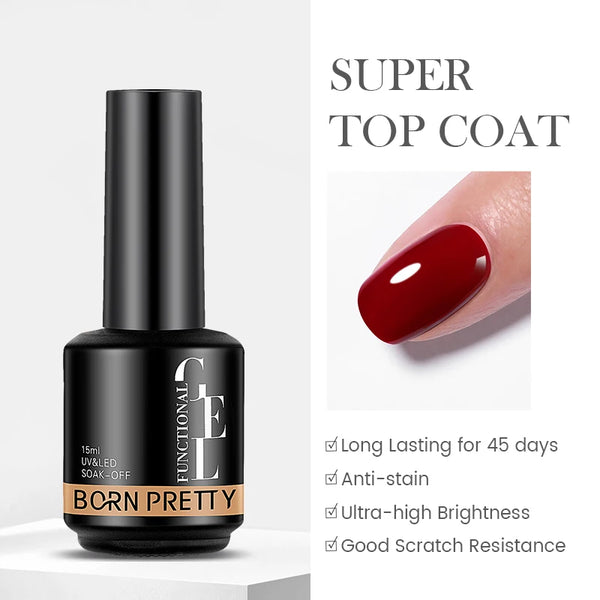 BORN PRETTY 15ml Tuberose Auroras Cat Magnetic Gel Nail Polish Gold Glitter Shine Soak Off UV Gel Nail Art Varnish NailSupplies