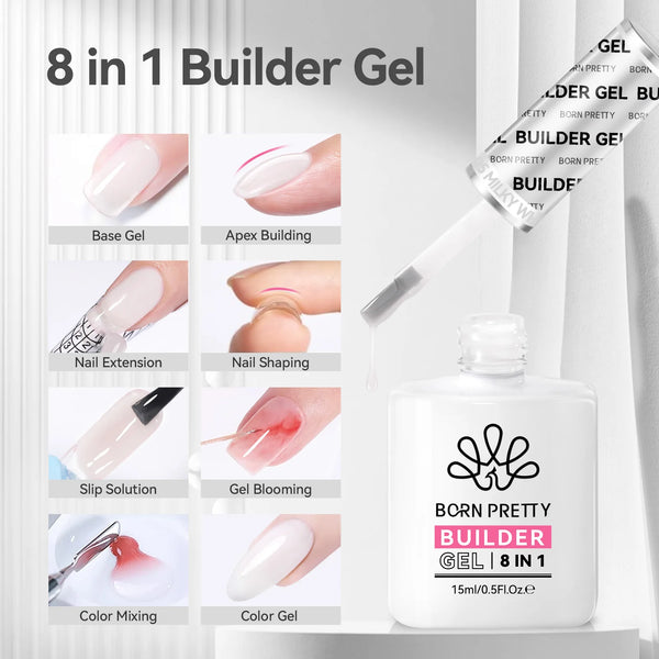 BORN PRETTY 15ml Tuberose Auroras Cat Magnetic Gel Nail Polish Gold Glitter Shine Soak Off UV Gel Nail Art Varnish NailSupplies