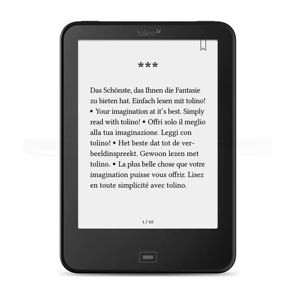 Tolino Vision2/3/4 eReader 300PPI ebook waterproof Low Price kindle kobo E-ink 6 inch front light электронная книга onyx boox
