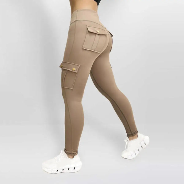 High-waist Yoga Leggings Butt-lifting Leggings High Waist Elastic Yoga Pants for Women Slim Fit Quick-drying for Jogging