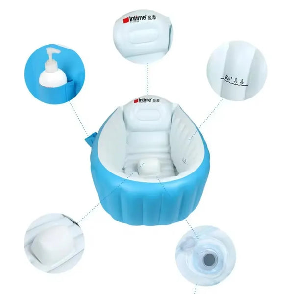 Kids Portable Outdoor Children Basin Bathtub Newborns Swimming Pool Inflatable Pool Baby Swimming Pool Baby BathTub