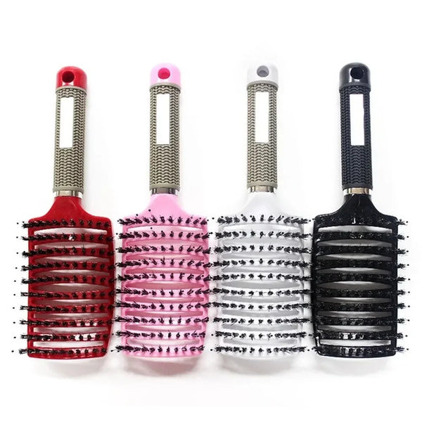 Hair Brush Girls Hair Scalp Massage Comb Women Wet Curly Detangle Hair Brush for Salon Hairdressing Styling Tool