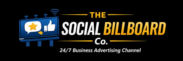 The Social Billboard Co. — 24/7 Business Advertising Channel